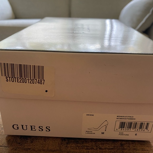 Guess pumps GWCREW2 blue. Size 6M - Picture 4 of 4